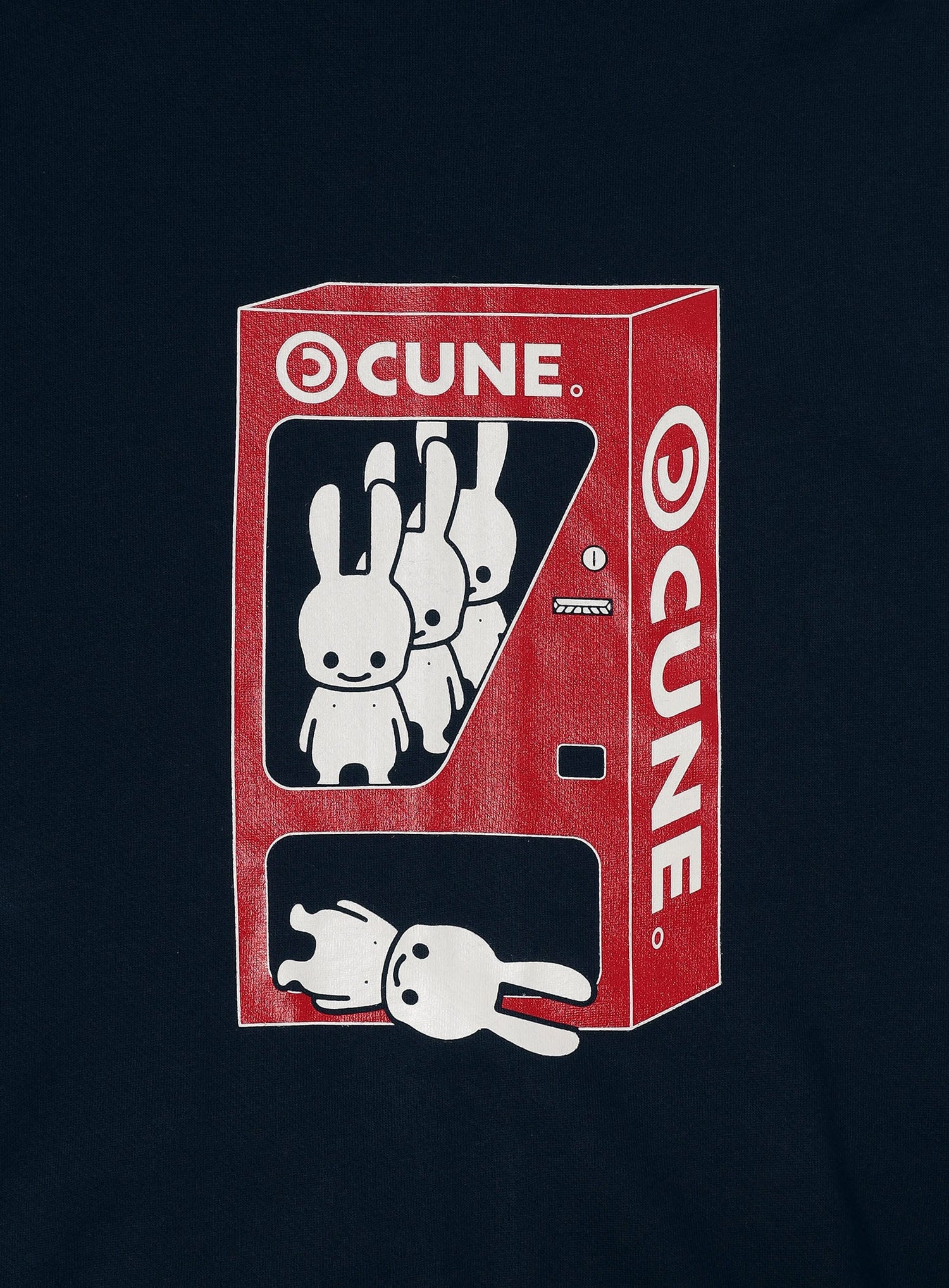 CUNE ZIP PARKA 自動販売機