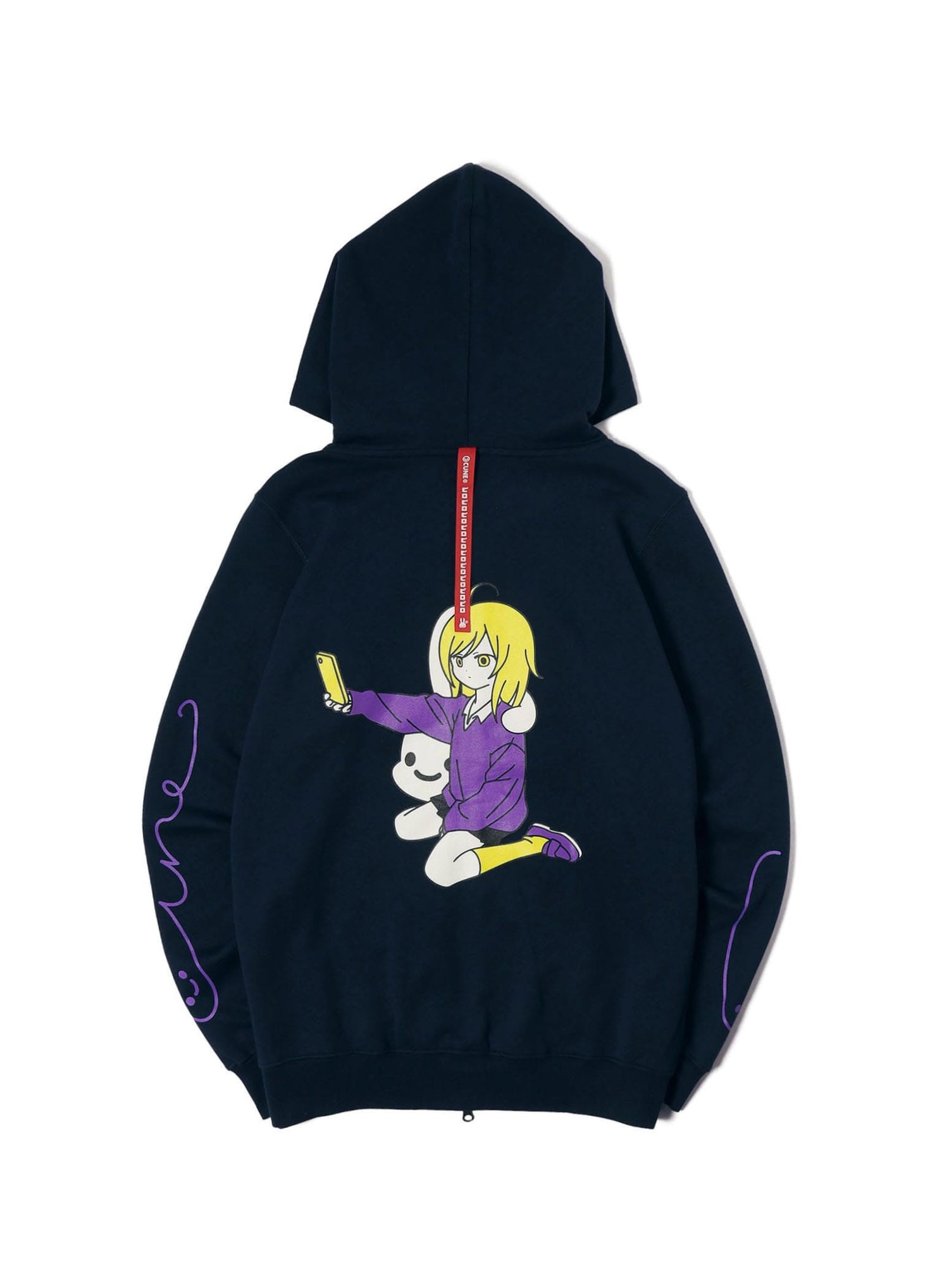 CUNE ZIP PARKA 撮影