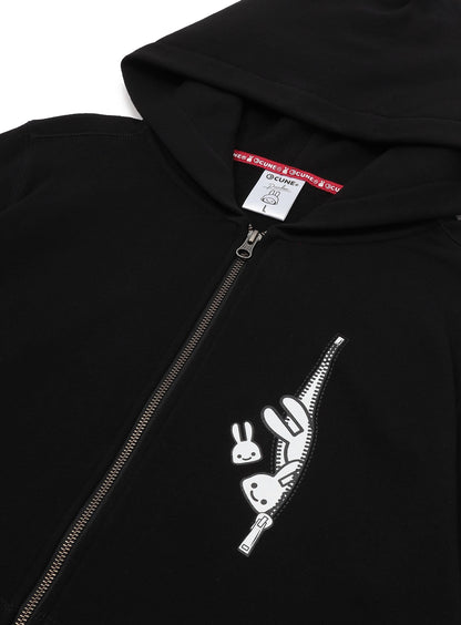 CUNE ZIP PARKA ファスナー