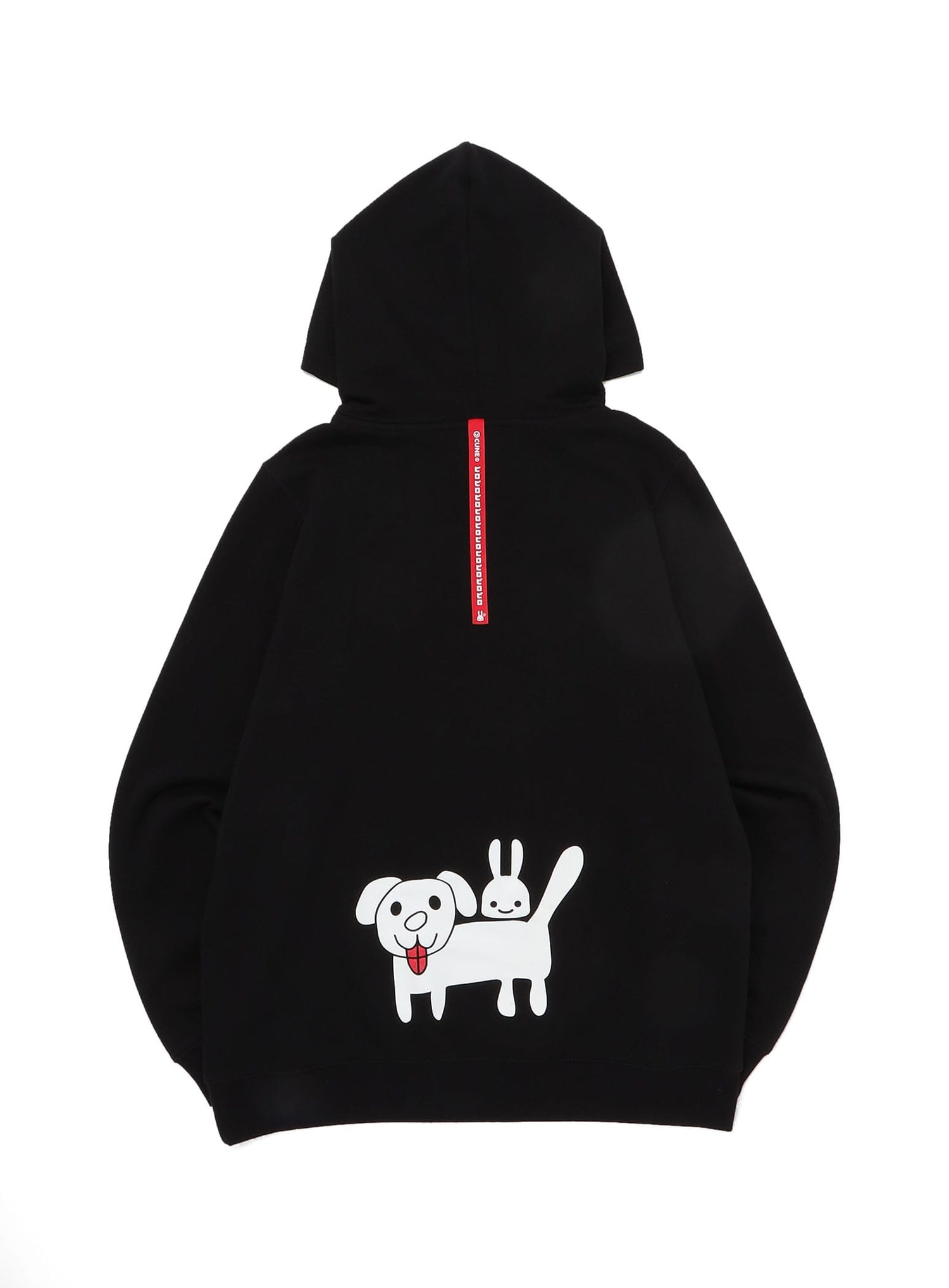 CUNE PULL PARKA 白い犬