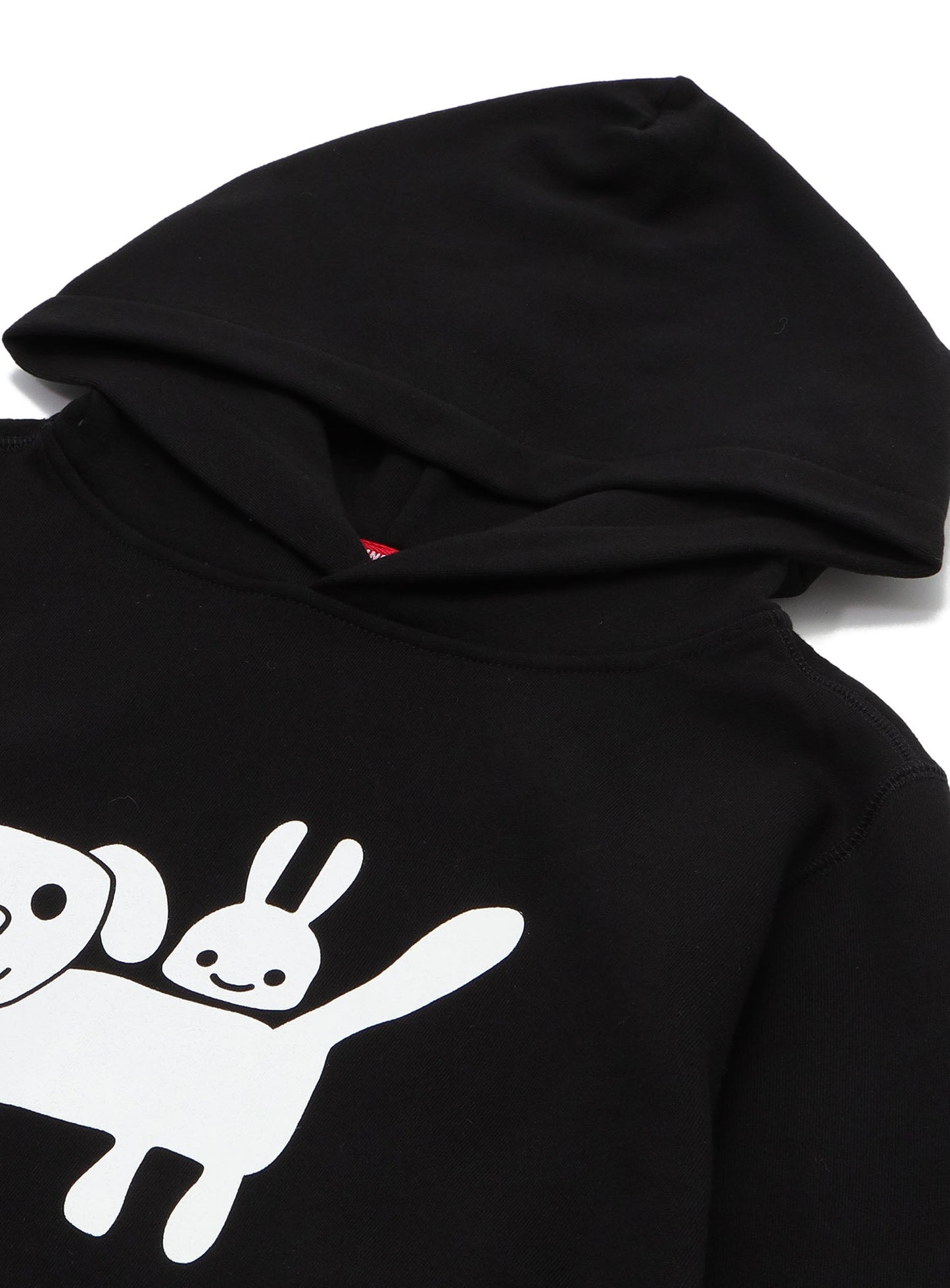 CUNE PULL PARKA 白い犬