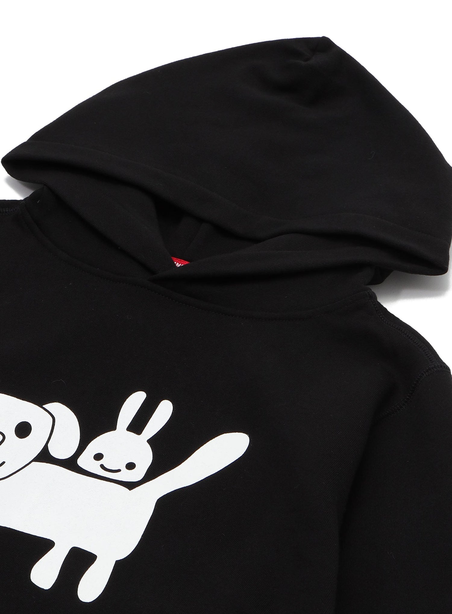CUNE PULL PARKA 白い犬