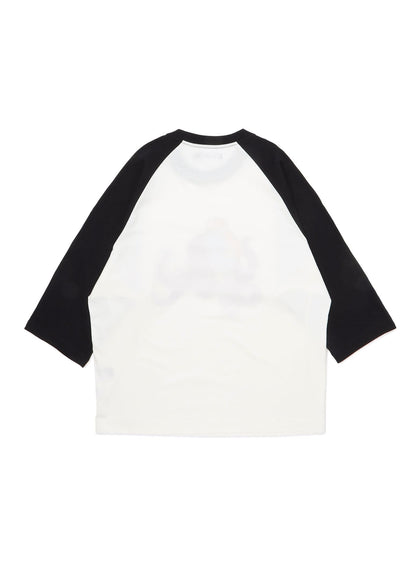 ラグランTシャツ タコすわり