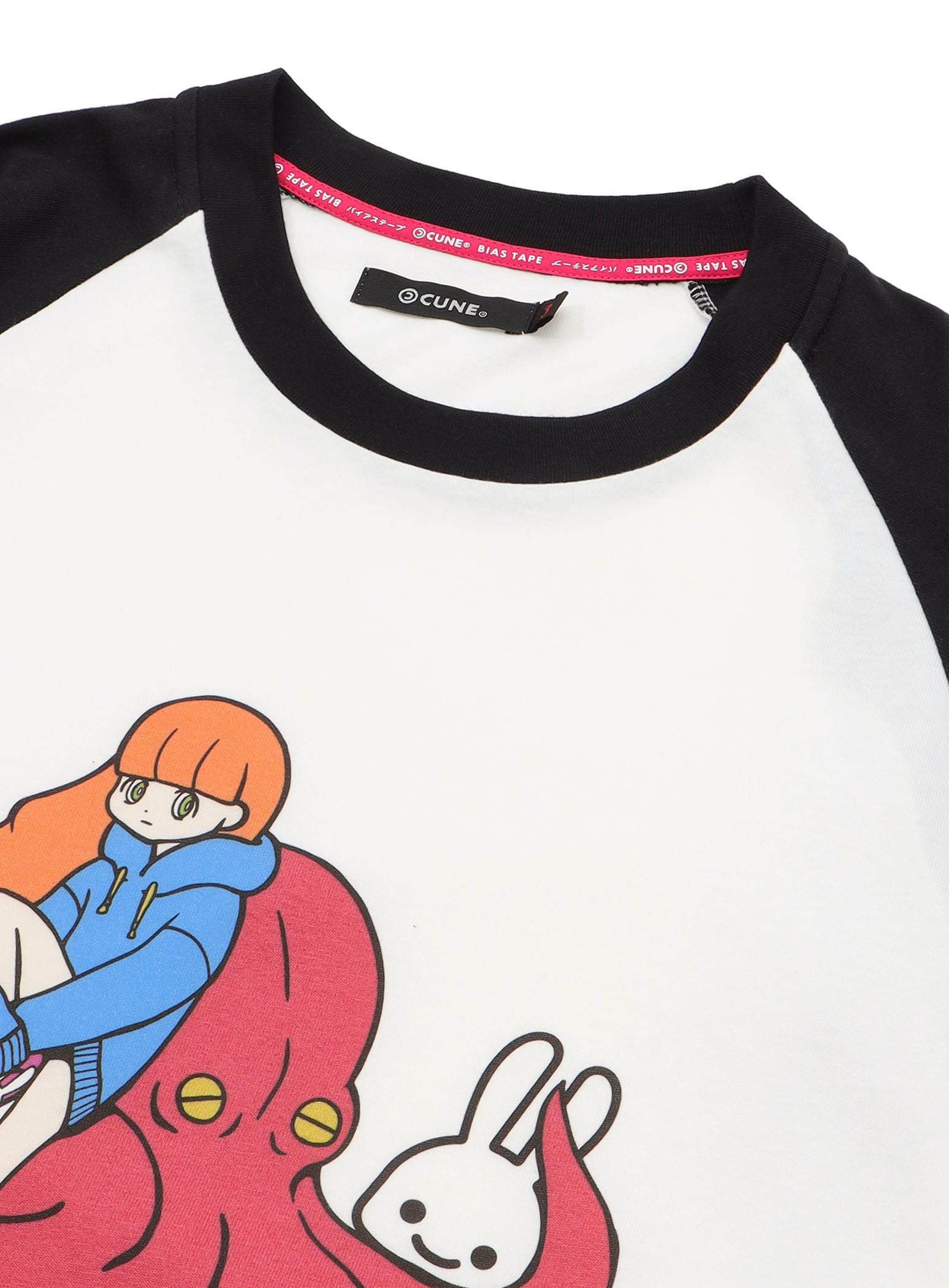 ラグランTシャツ タコすわり – CUNE