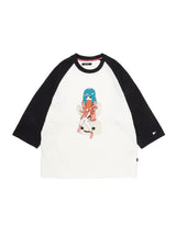 ラグランTシャツ タコだっこ
