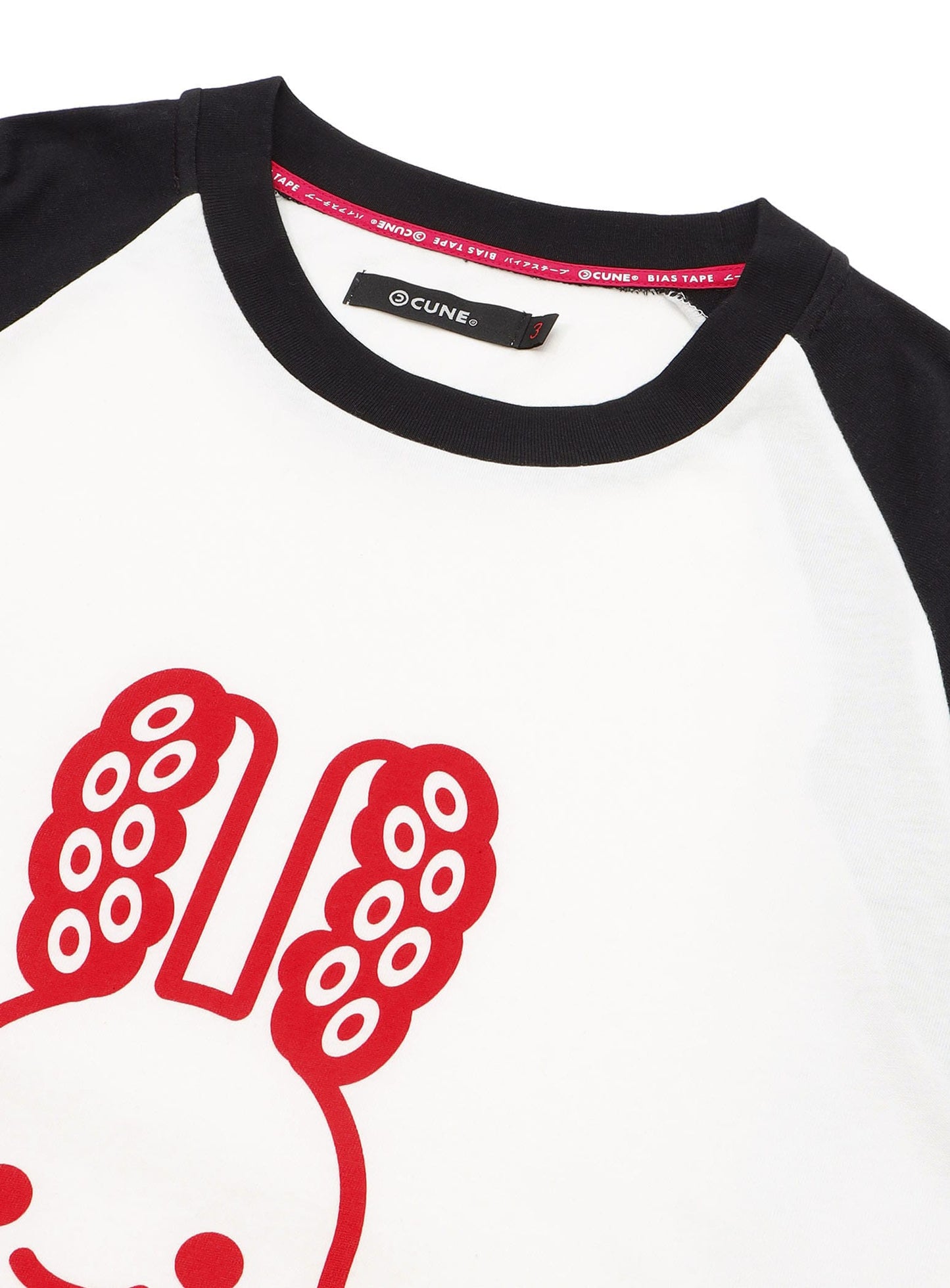 ラグランTシャツ 耳タコ