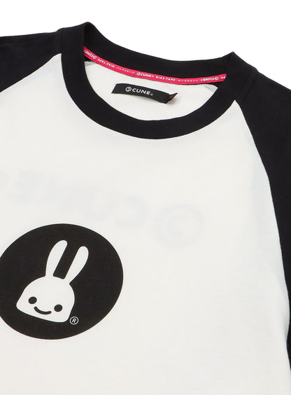 ラグランTシャツ ウサギ