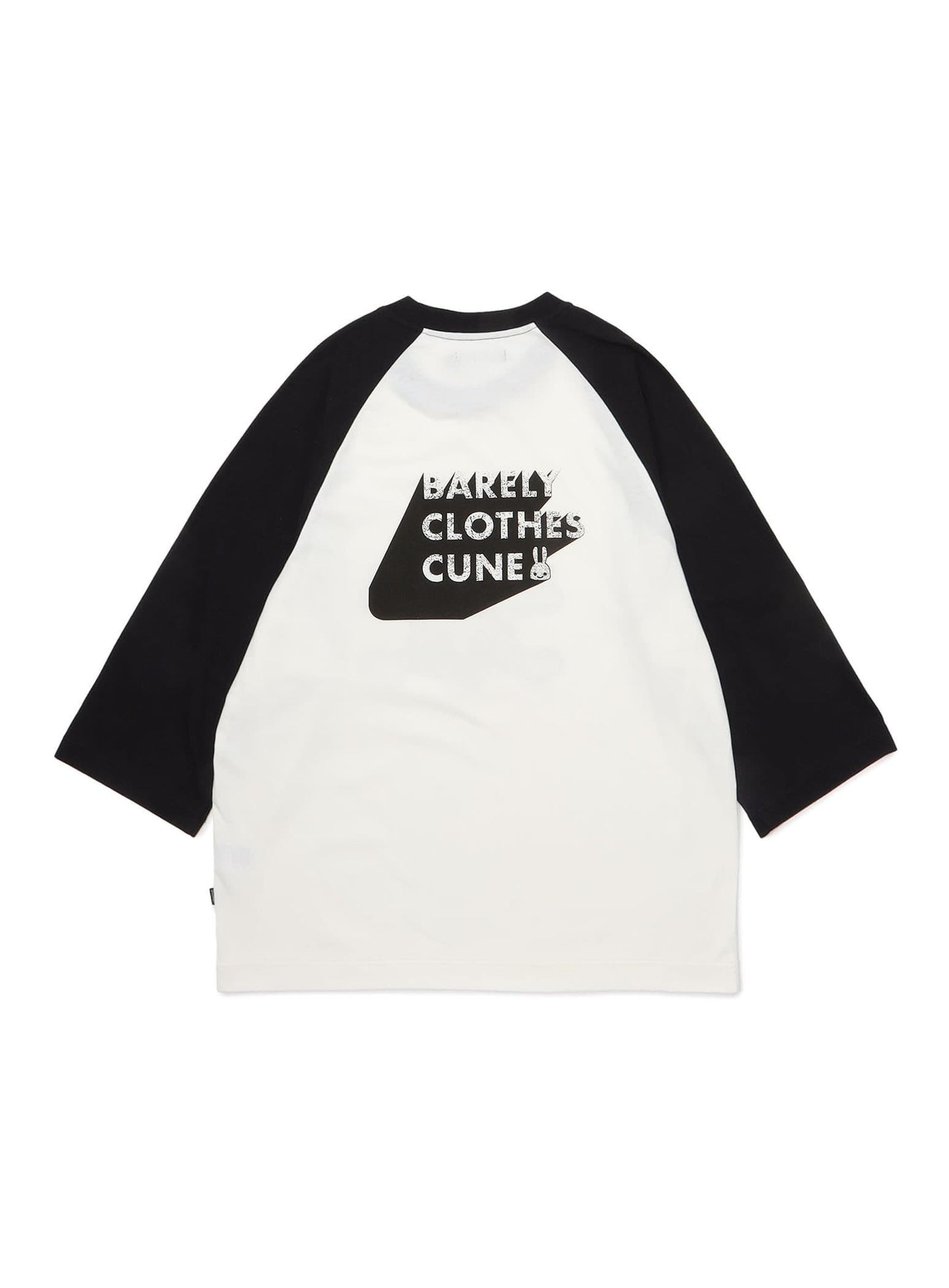ラグランTシャツ ドクロ