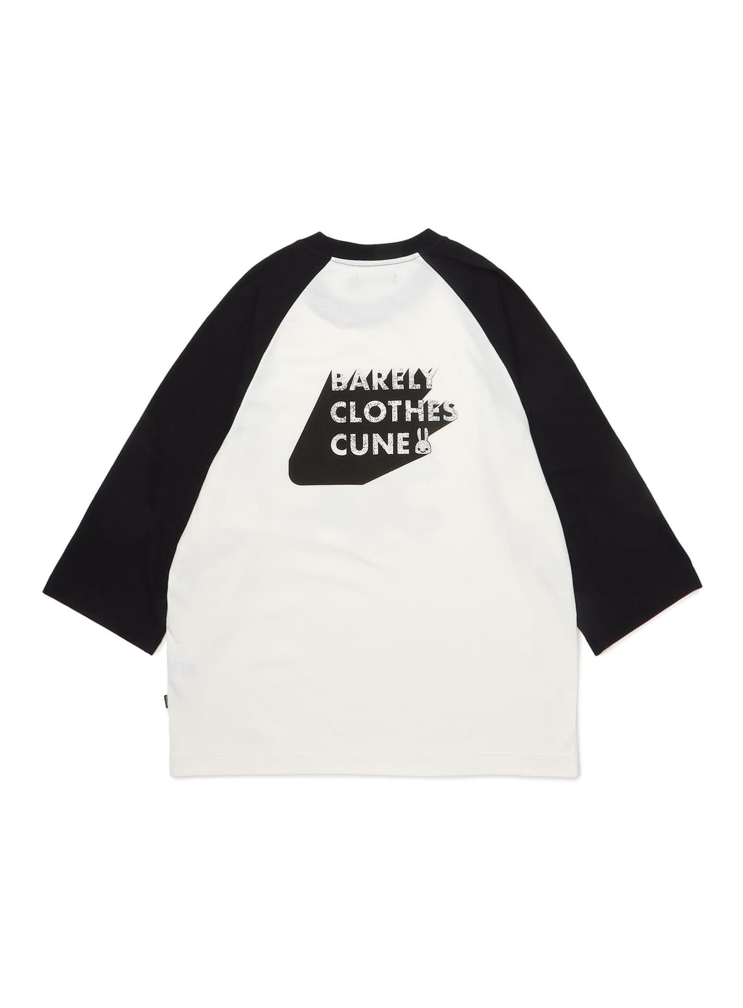 ラグランTシャツ ドクロ