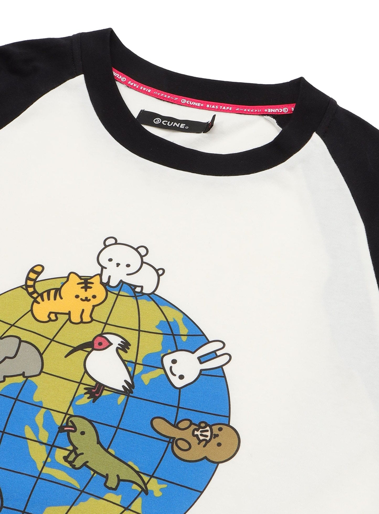 ラグランTシャツ 生息地