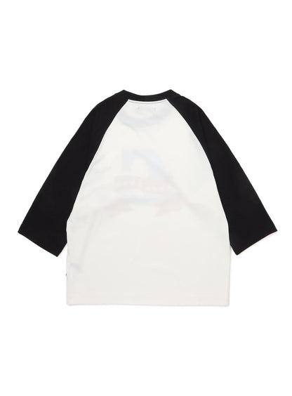 ラグランTシャツ リボン