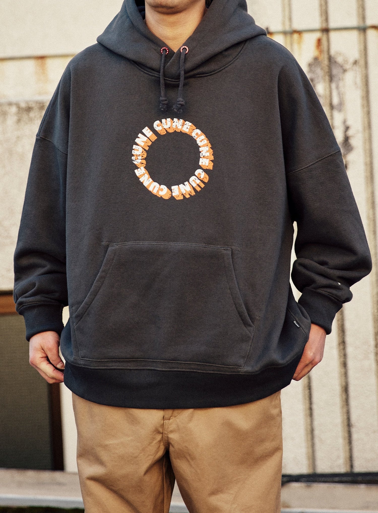 ヘヴィウェイトビッグパーカー サークルCUNE