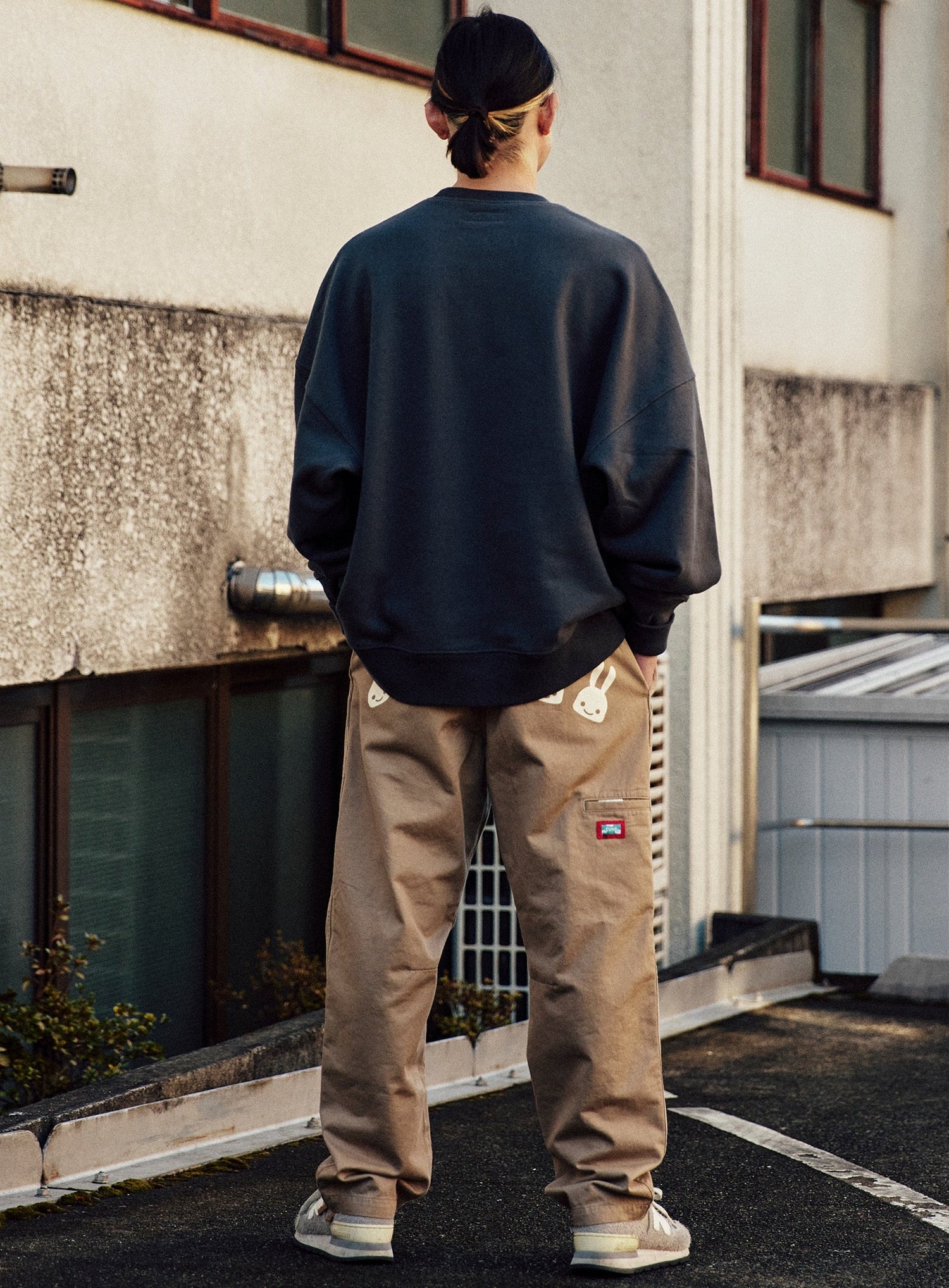 ヘヴィウェイトビッグクルーネックスウェット サークルCUNE