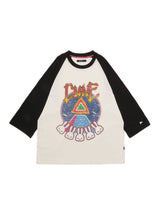 ラグランTシャツ ピラミッド
