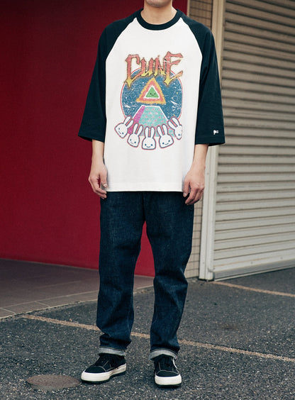 ラグランTシャツ ピラミッド