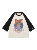 ラグランTシャツ ピラミッド