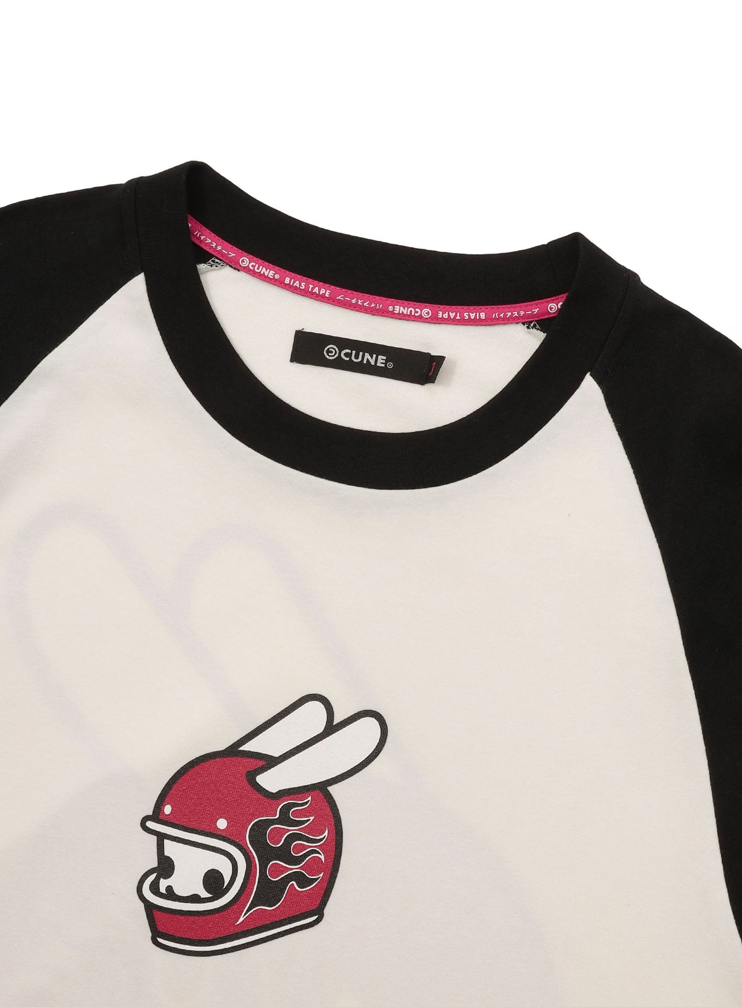 ラグランTシャツ ヘルメット