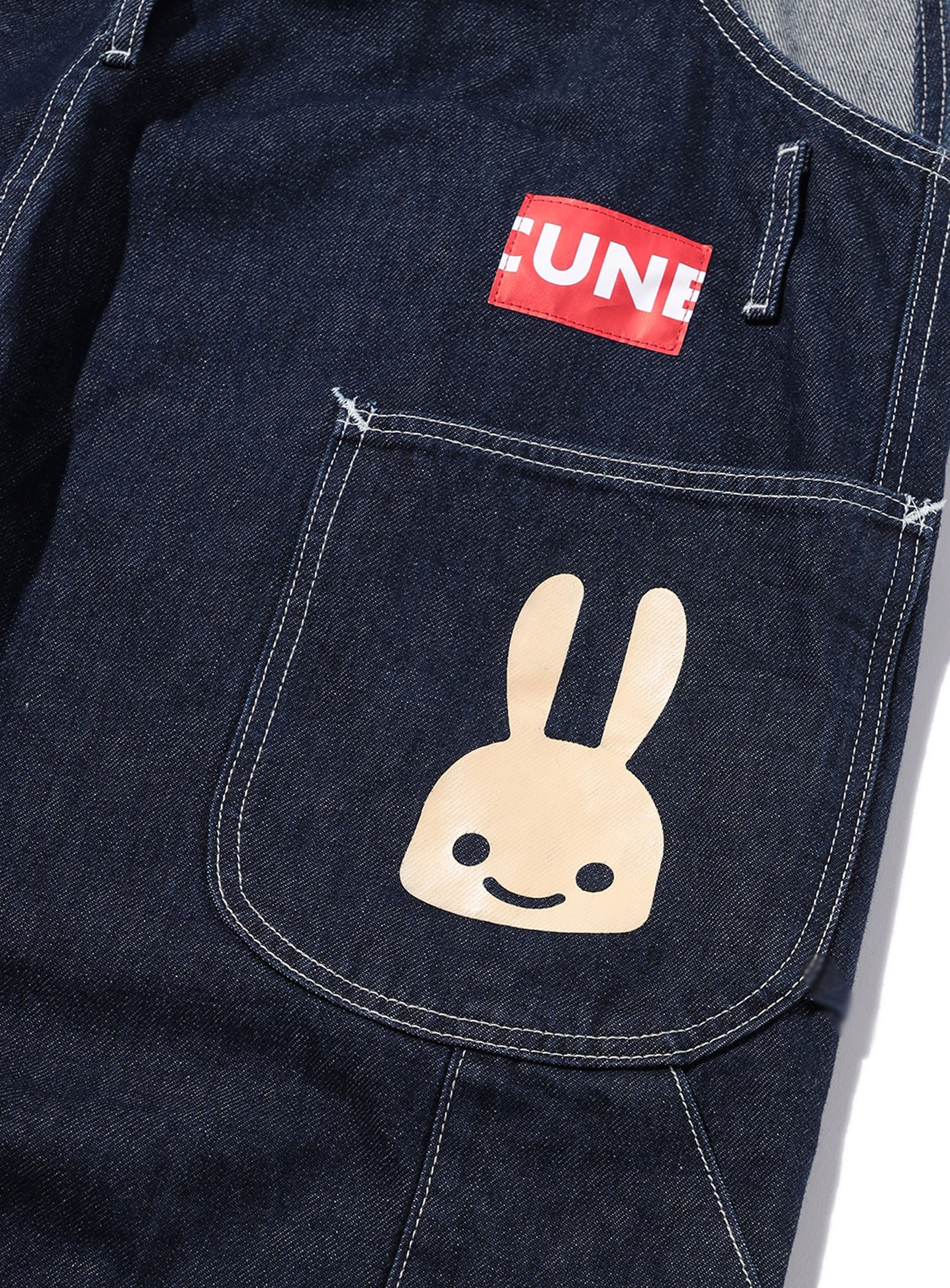 CUNE WORK オーバーオール デニム OW