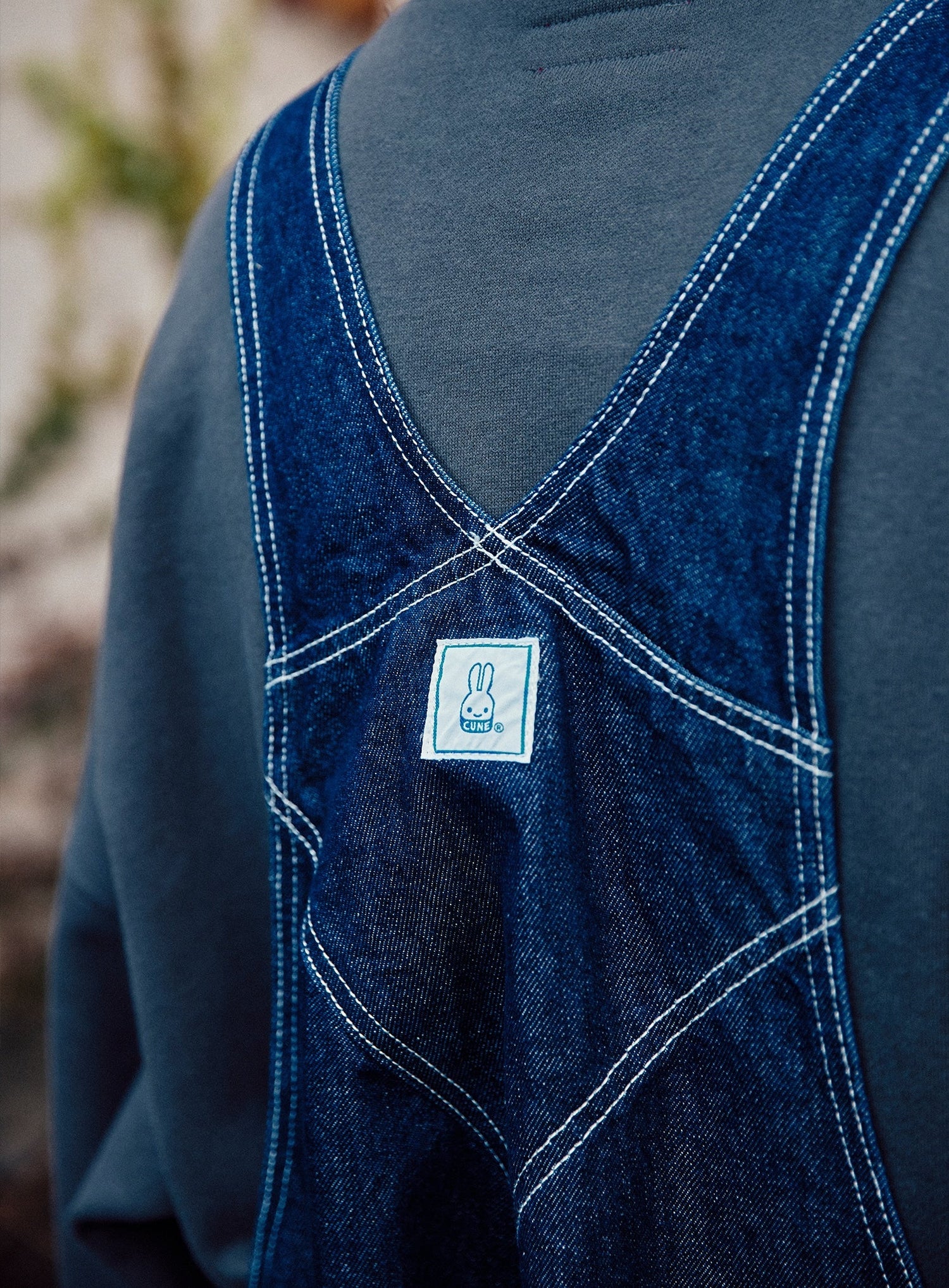 CUNE WORK オーバーオール デニム OW