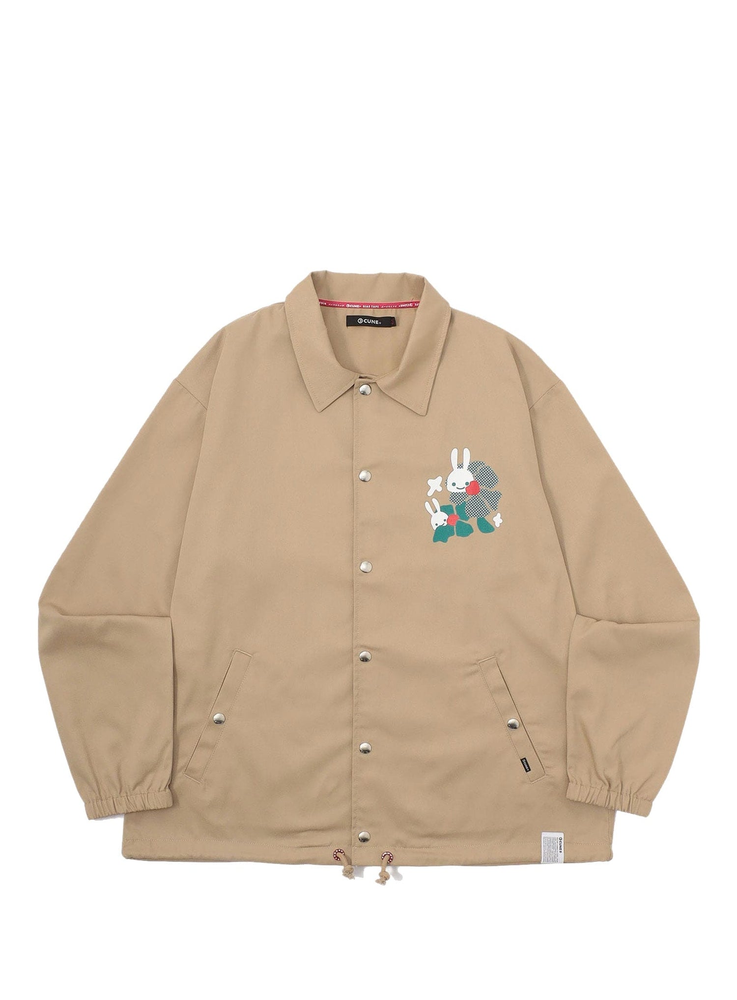 ツイルコーチジャケット 花