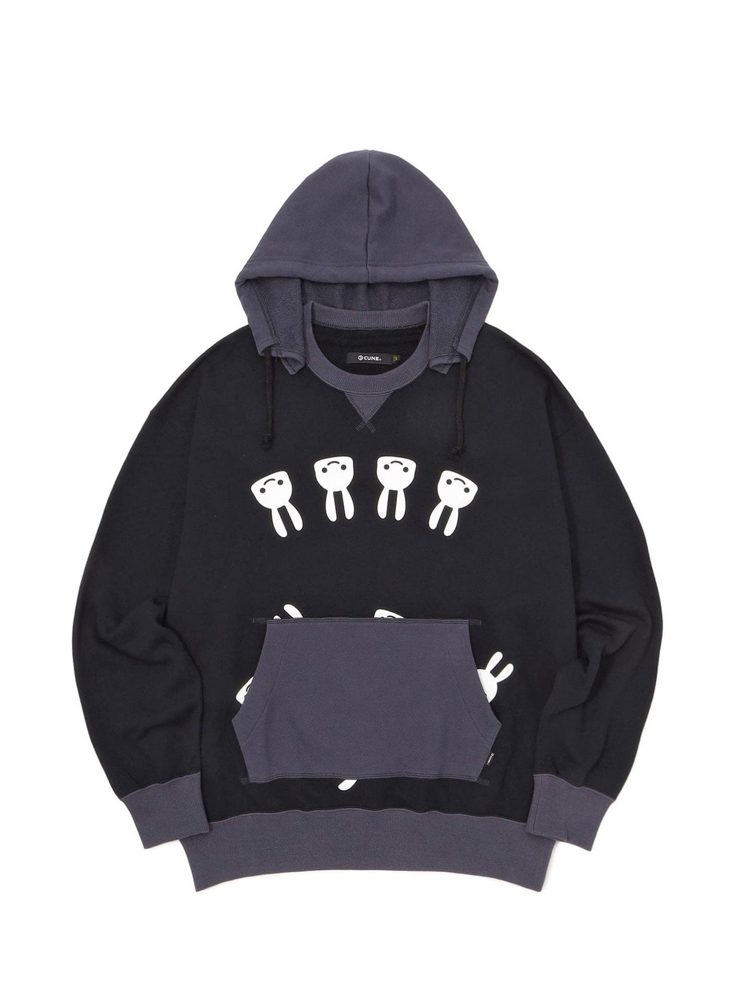 後付けパーカー