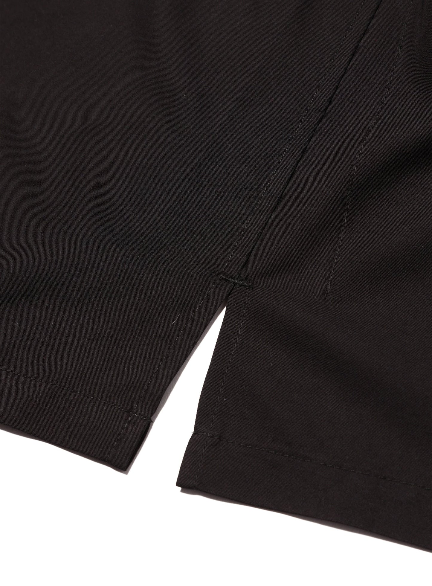 マダコと人間の刺繍の長袖開襟シャツ