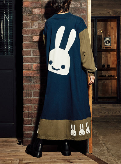 モックネックワンピース