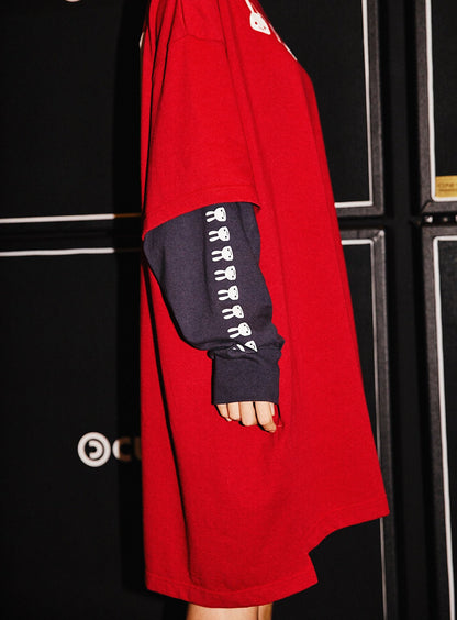 レイヤードビッグT