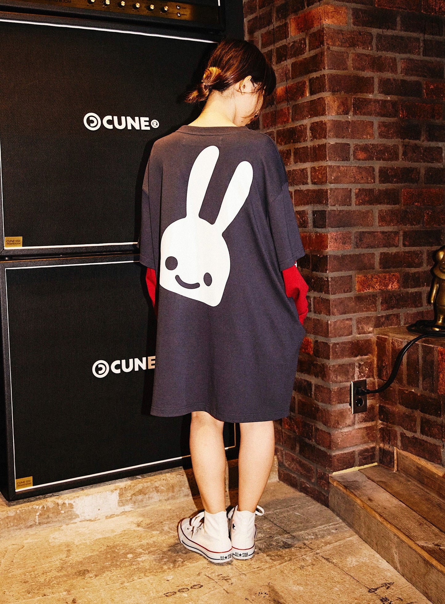 レイヤードビッグT