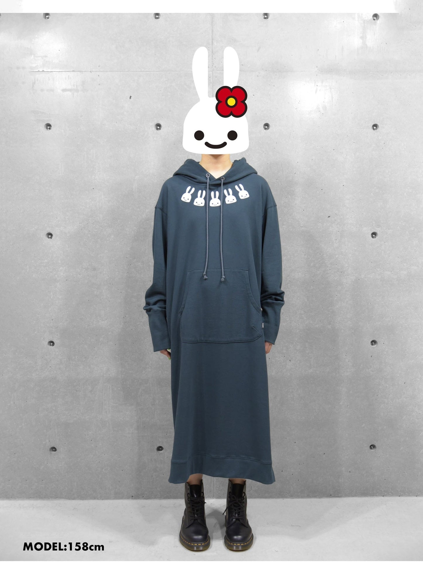 パーカーワンピース