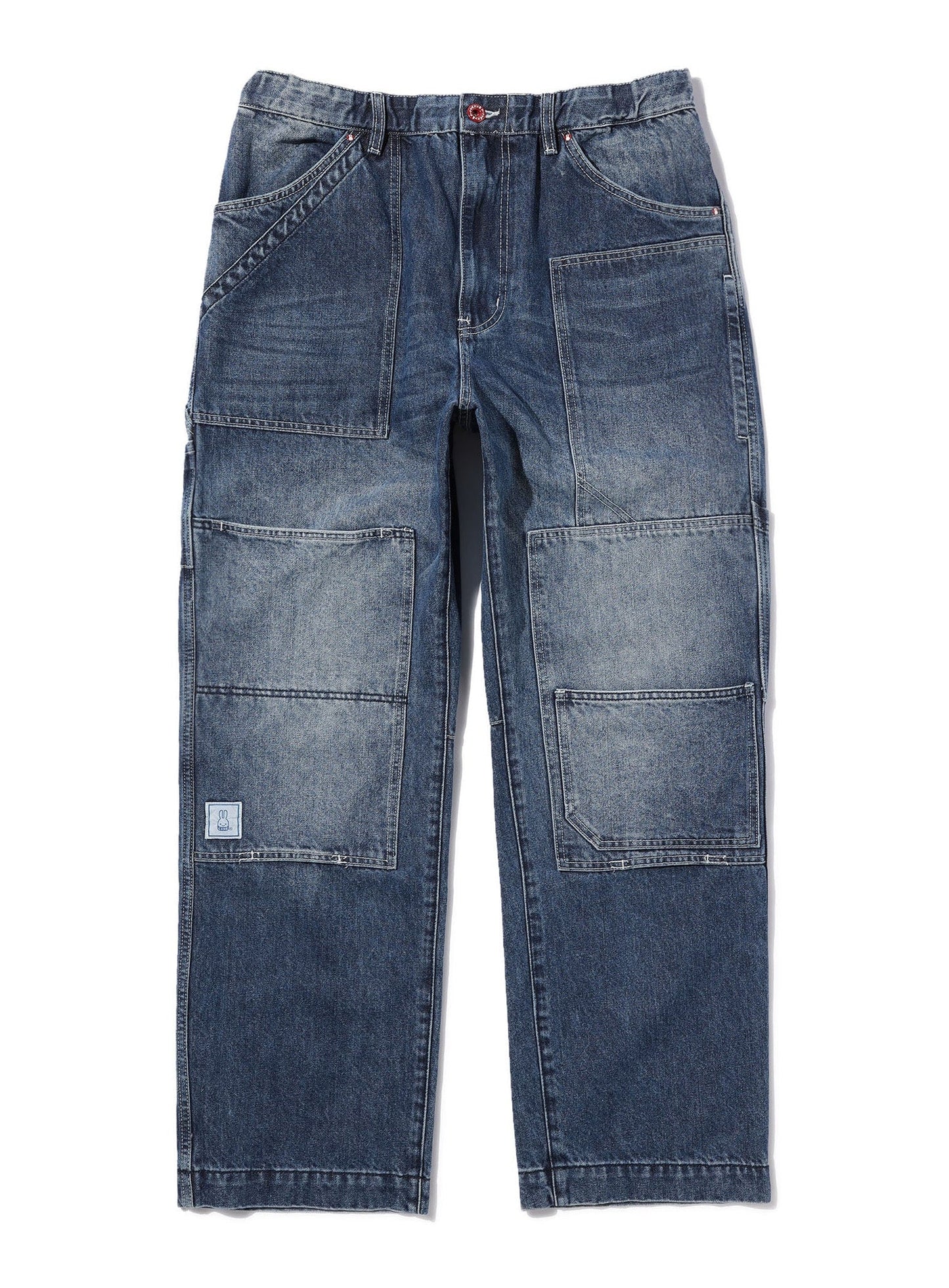 CUNE WORK ペインターパンツ デニム 加工