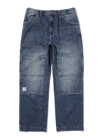 CUNE WORK ペインターパンツ デニム 加工