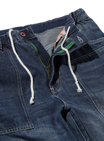 CUNE WORK ペインターパンツ デニム 加工