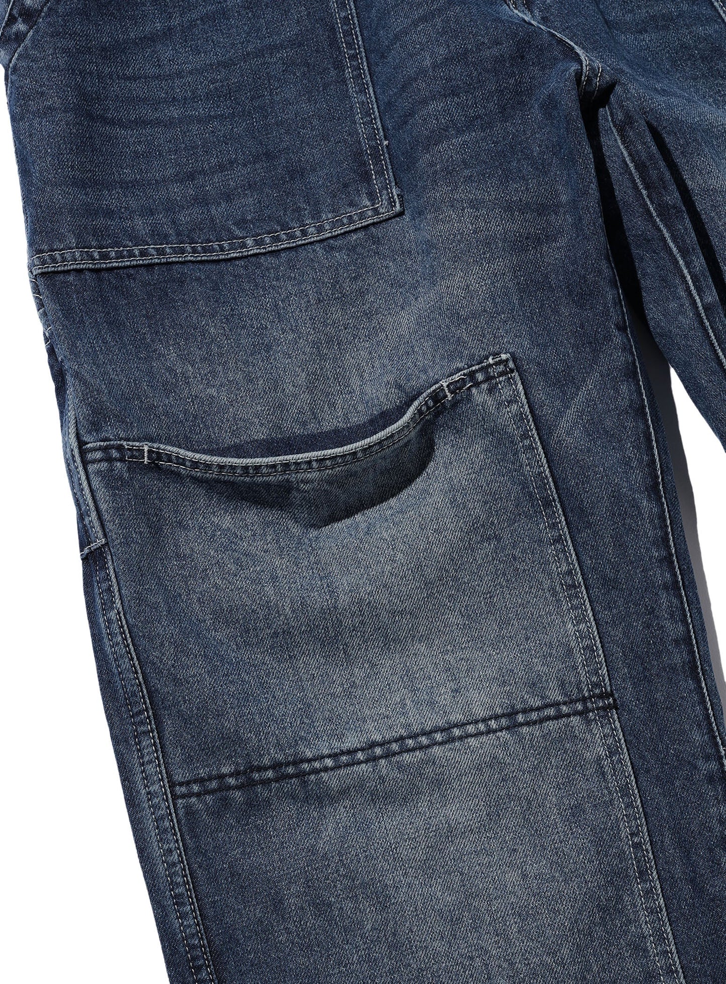 CUNE WORK ペインターパンツ デニム 加工