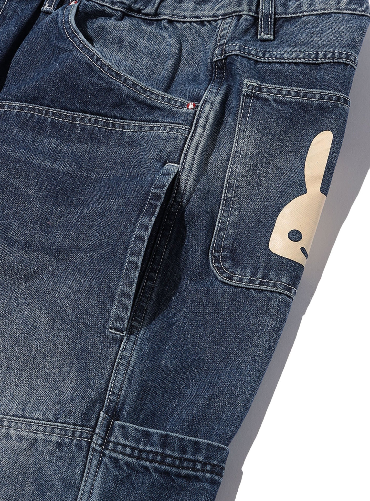 CUNE WORK ペインターパンツ デニム 加工