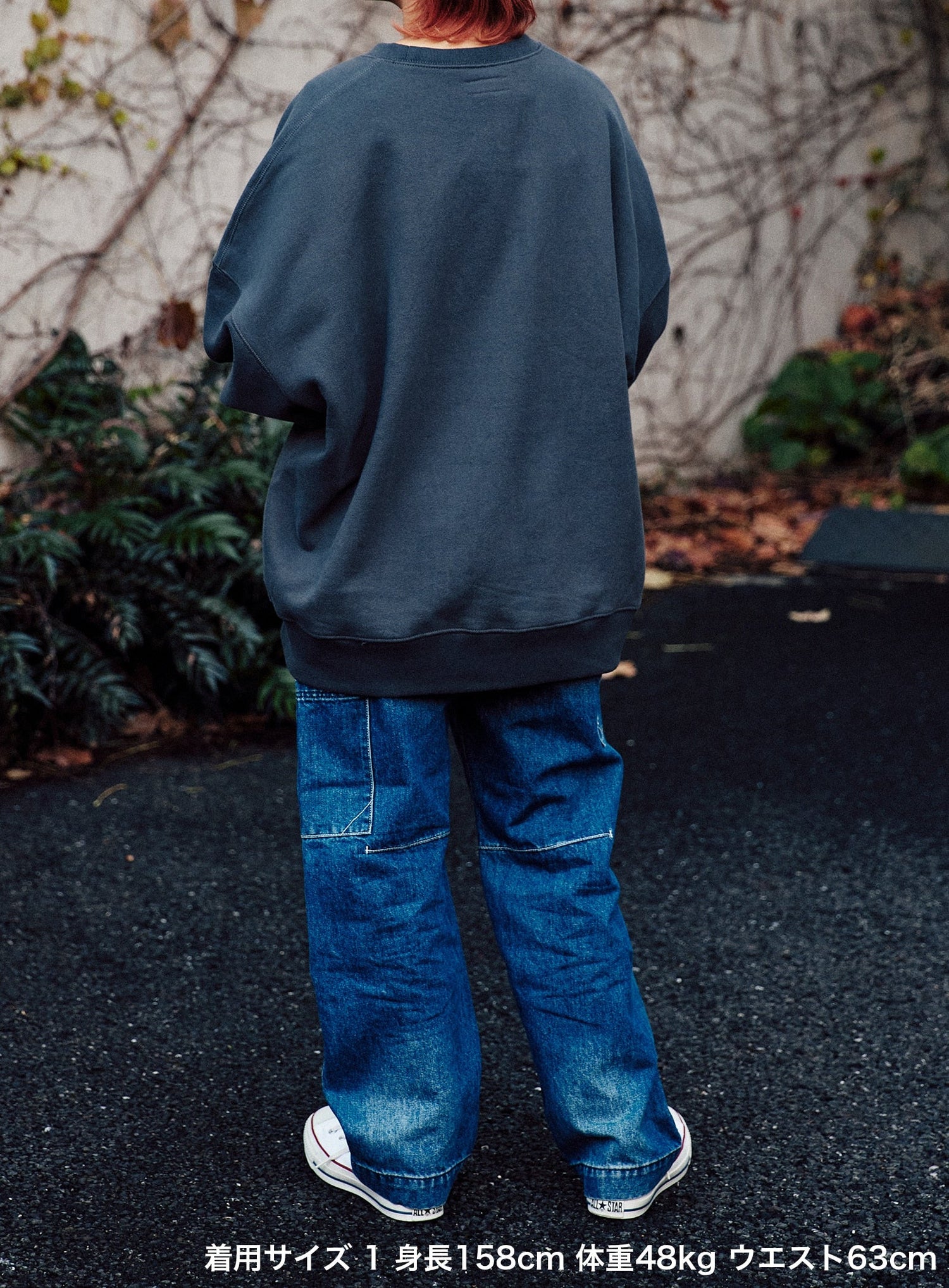 CUNE WORK ペインターパンツ デニム 加工