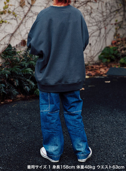 CUNE WORK ペインターパンツ デニム 加工