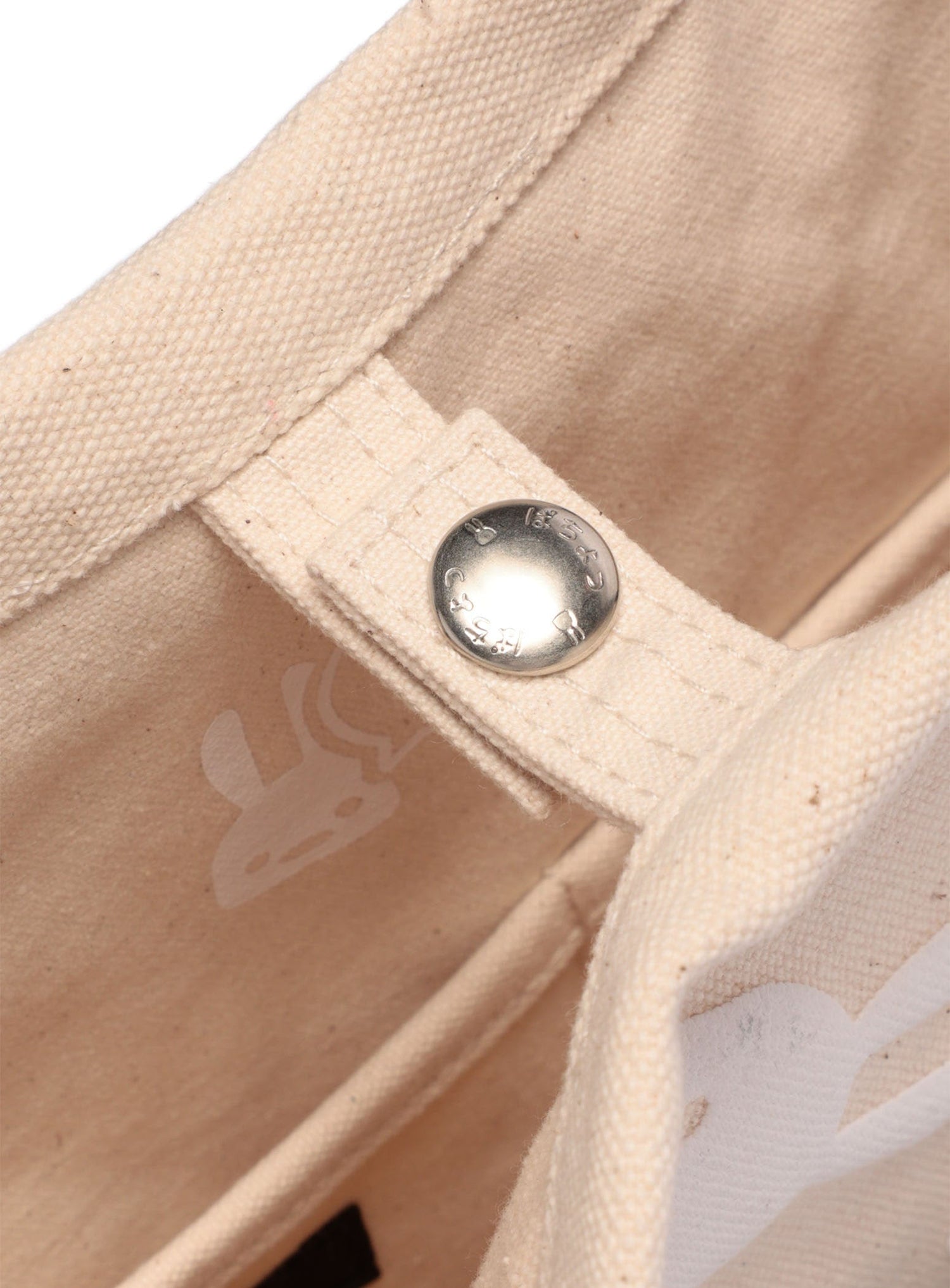 発泡プリントショルダートートバッグ M