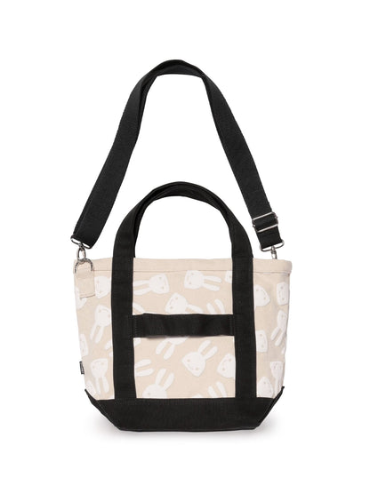 発泡プリントショルダートートバッグ S