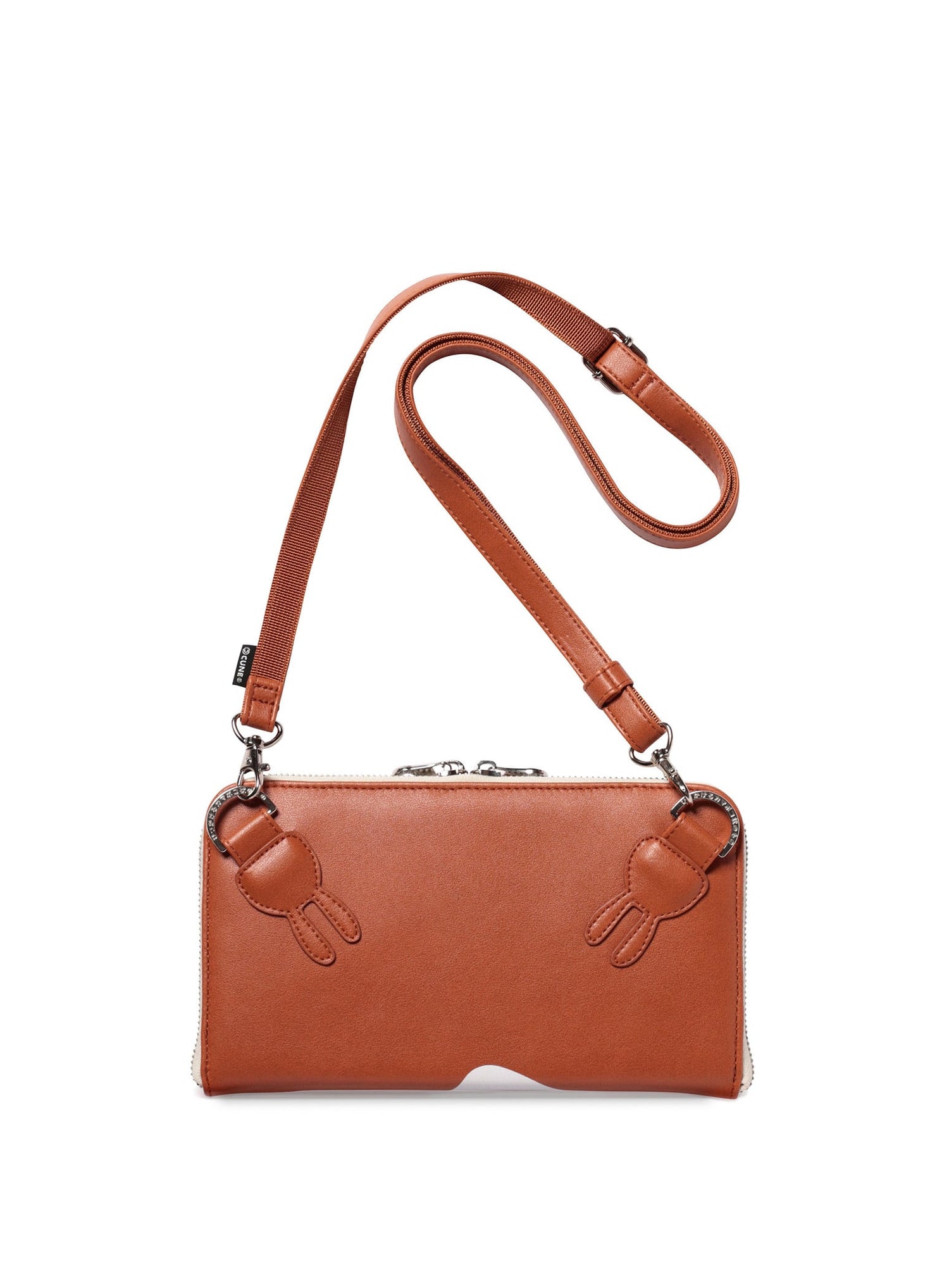 合皮のウォレットバッグ