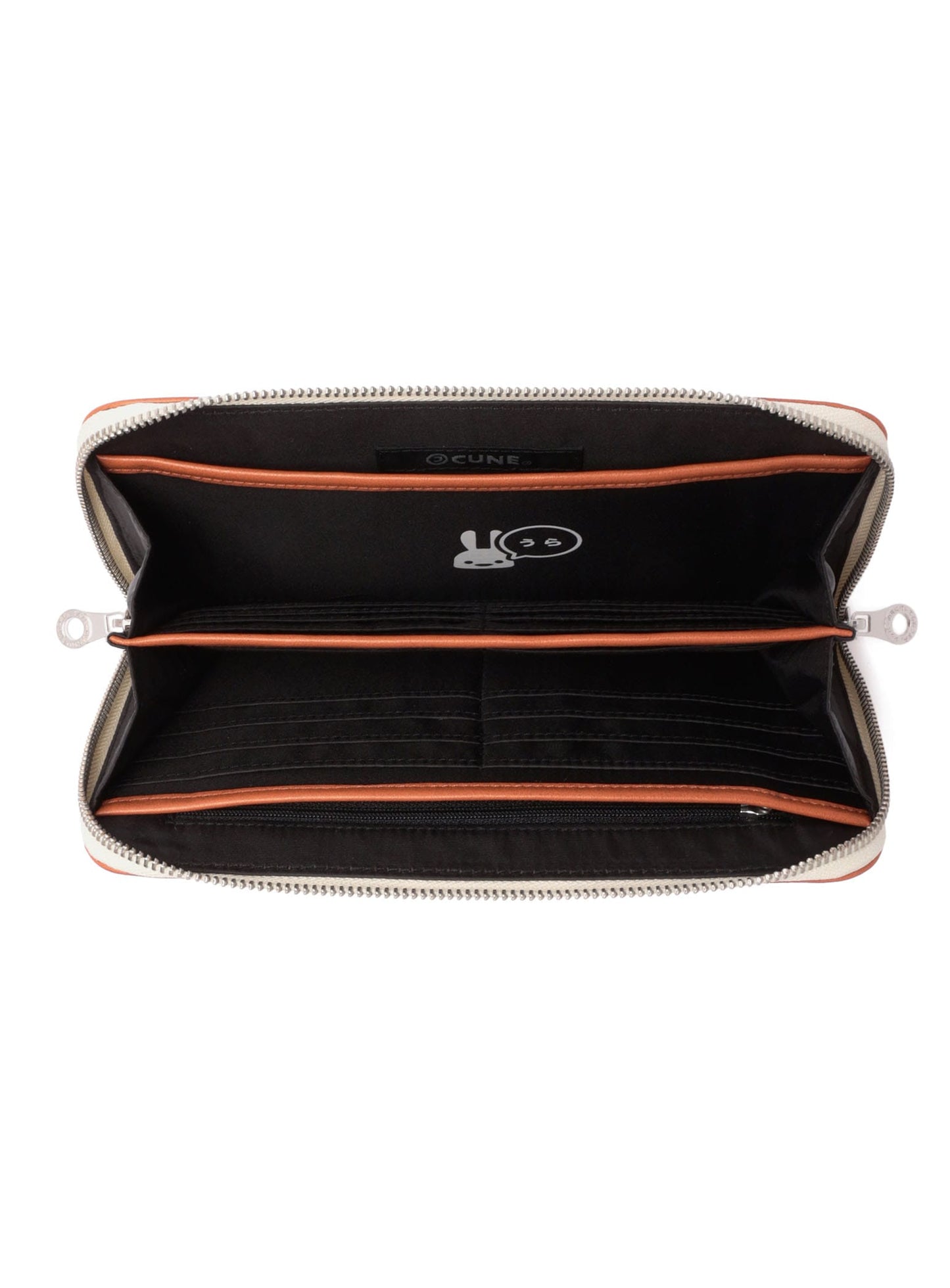 合皮のウォレットバッグ