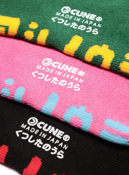 CUNEソックス ライン