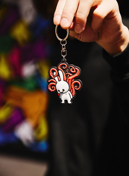 ラバーキーホルダー マダコとうさちゃん