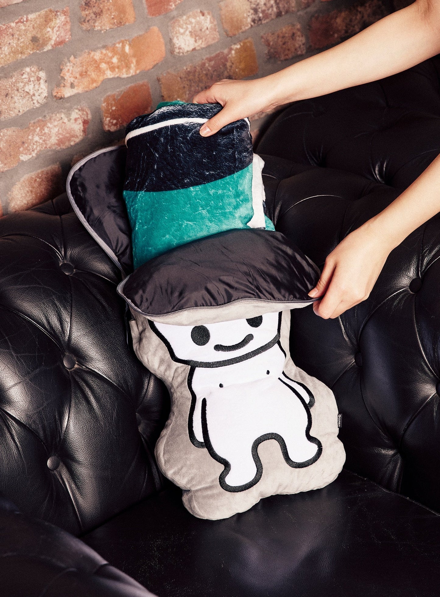 ブランケットが入ったうさちゃん