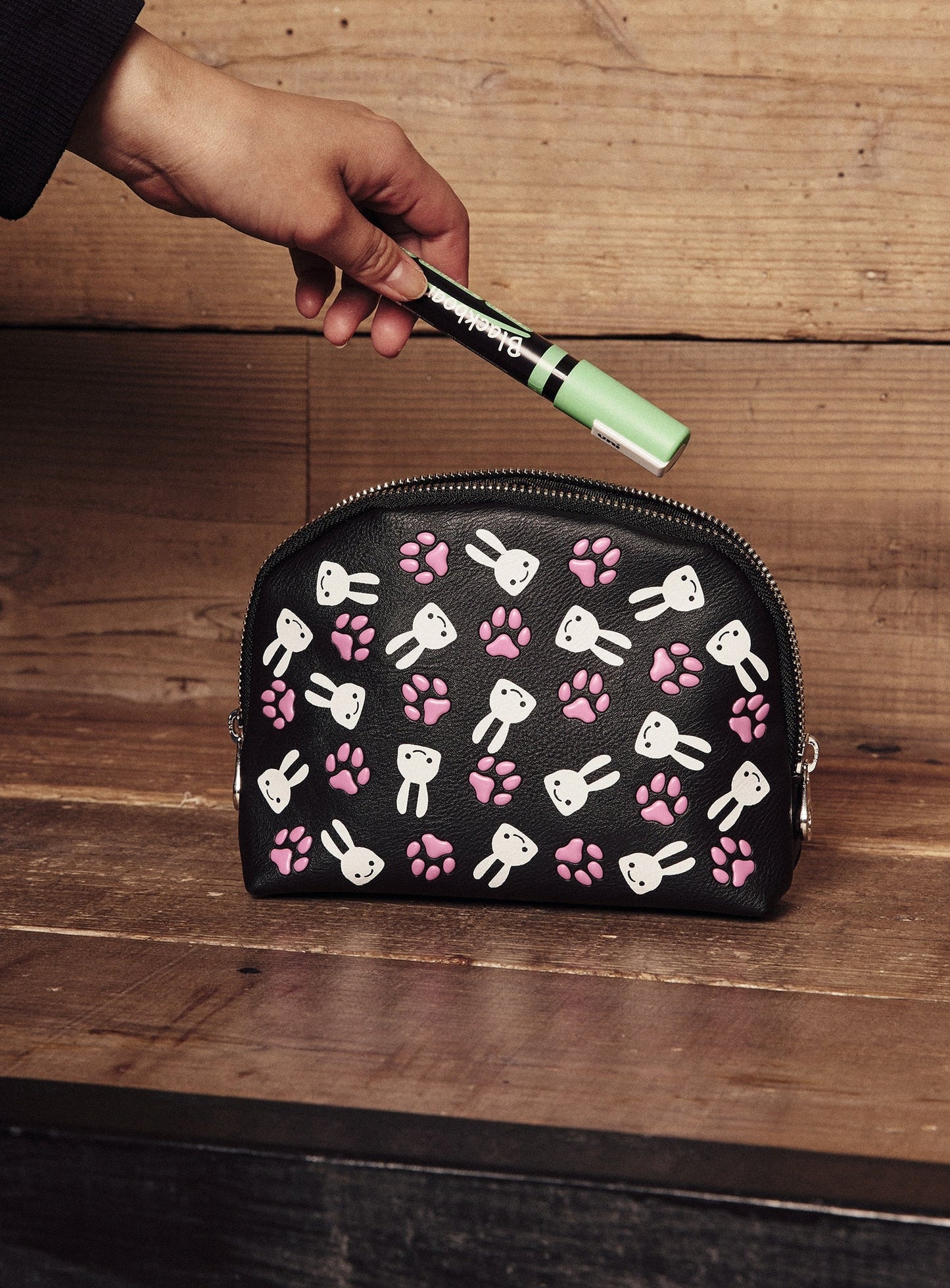 プリントポーチ 29th 肉球