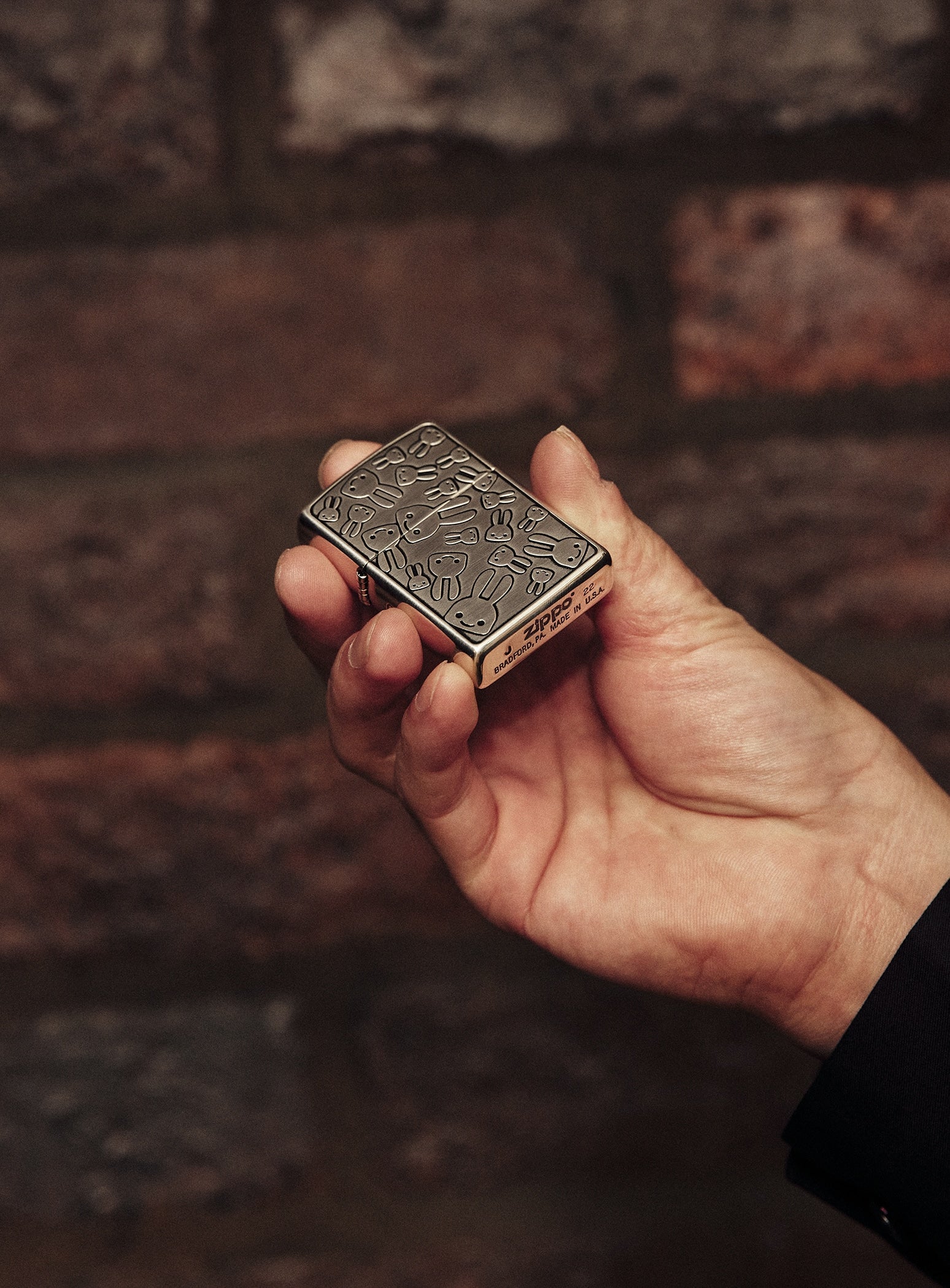 CUNE ZIPPO ウサギ 額縁柄 Zippoライター ウサギたくさん – CUNE