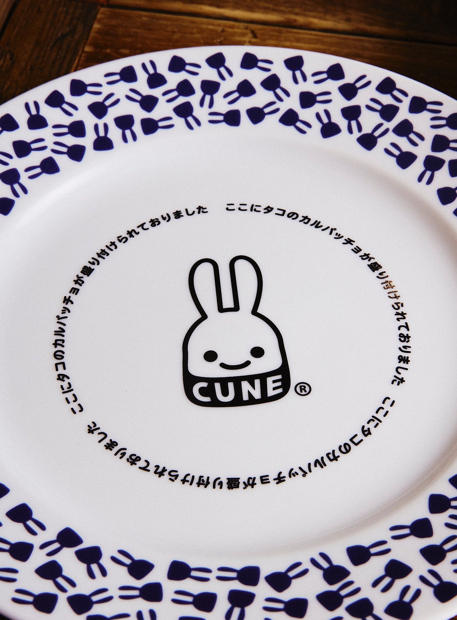 タコのカルパッチョ皿