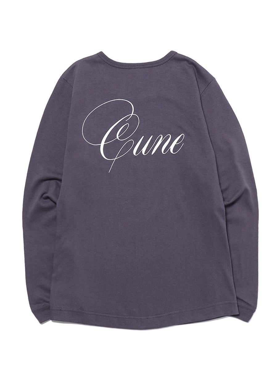 CUNE LS Tee ストロー