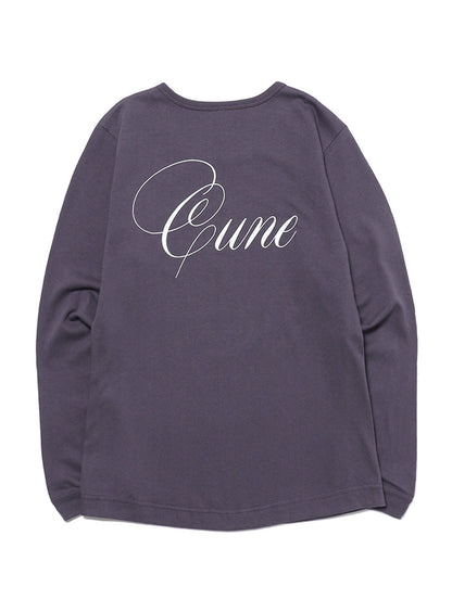 CUNE LS Tee ストロー
