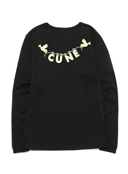 CUNE LS Tee クリームソーダ